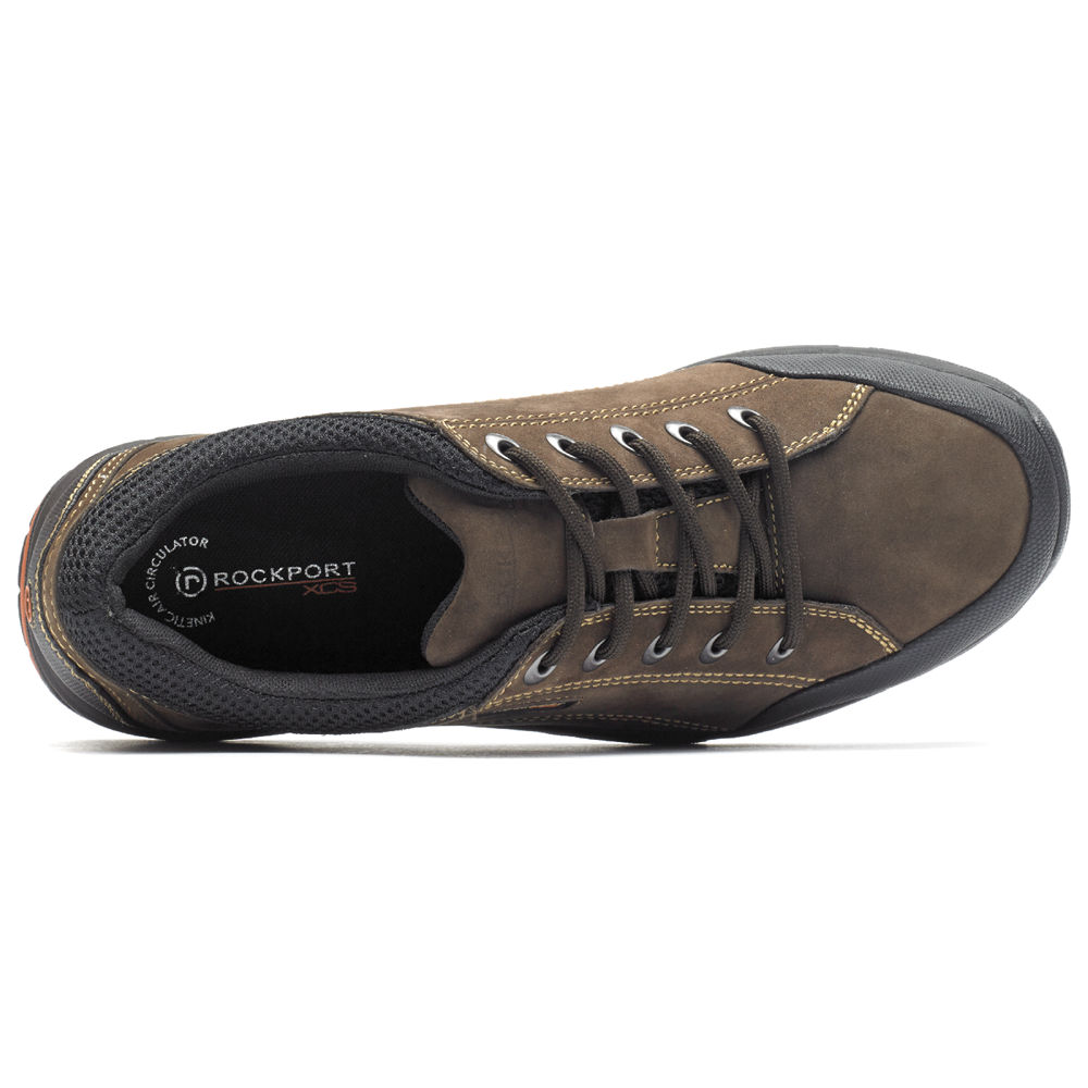 Rockport Sneakers For Mens Brown - Chranson Lace-Up - LV3972158